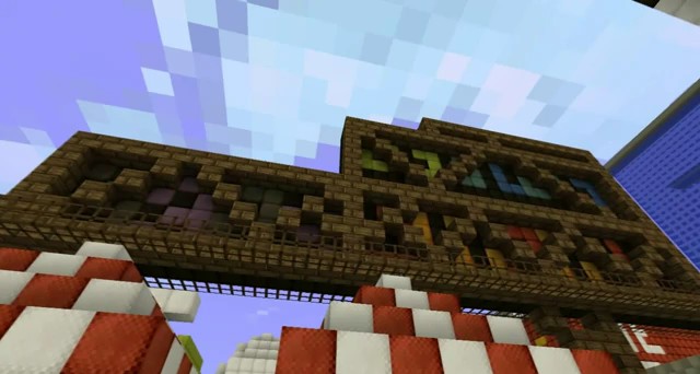 Parc d'attractions Minecraft