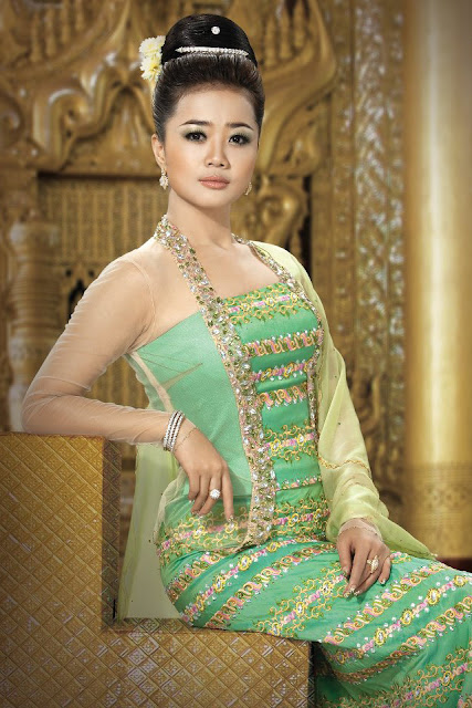 beautiful myanmar actress pa pa win khin