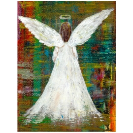 The Angel Acrylic Painting