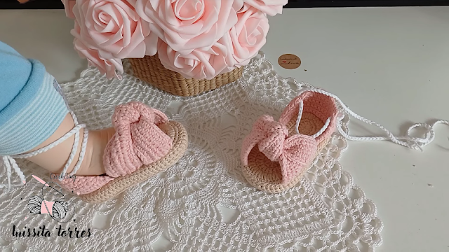 ZAPATILLAS COQUETE Teje Hermosas Sandalias para Bebe a Crochet