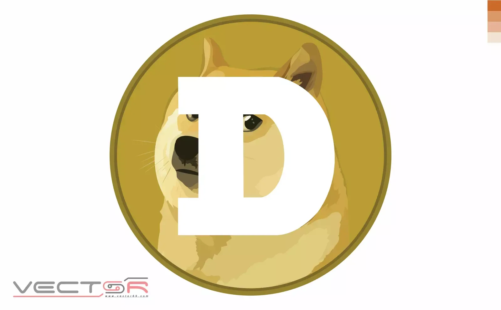 Dogecoin (DOGE) Logo Icon - Download Vector File AI (Adobe Illustrator)