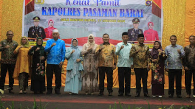 Pemda Gelar Kenal-Pamit Kapolres Pasaman Barat 