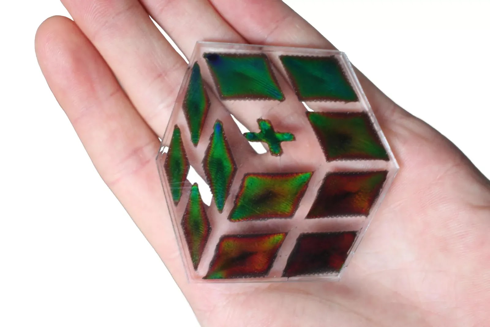 Color-Changing 3D Printable Materials for Biodegradable Sensors