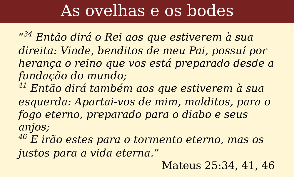 Ovelhas e bodes