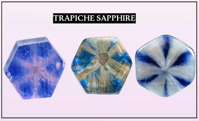 Trapiche sapphire