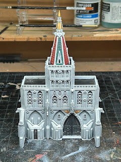 Adeptus Titanicus Legions Imperials Terrain WIP