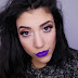 AMETHYST | Purple lips and Rose gold eyes