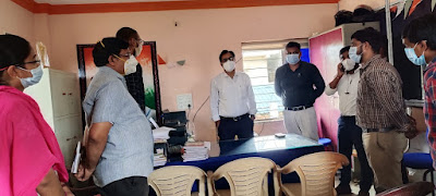 Surprise check in ap sachivalayam