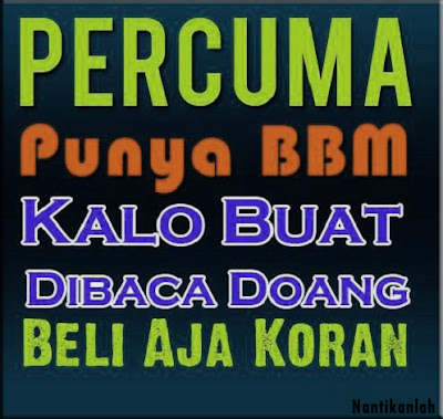 DP BBM Lucu gokil bikin ngakak