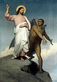 Ary Scheffer, The Temptation of Christ, 1854