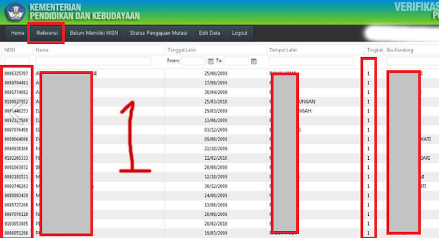 Cara Agar NISN Kelas 1 SD Masuk Ke Aplikasi Dapodik