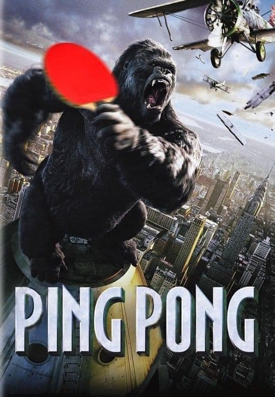 Kind Kong Parodie - Ping Pong mit Flugzeugen spielen