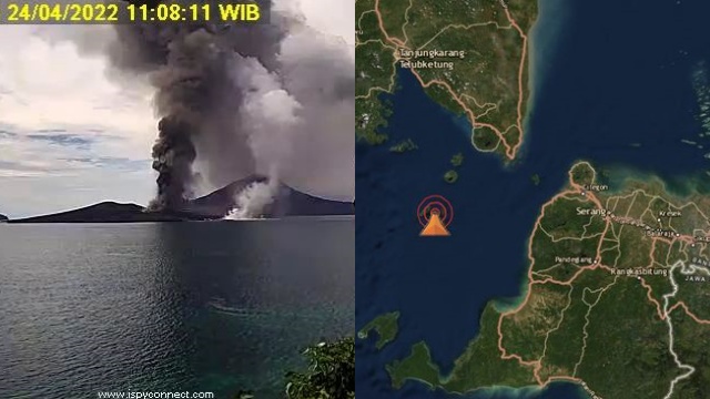 Gunung Anak Krakatau Erupsi, BMKG: Waspadai Potensi Tsunami