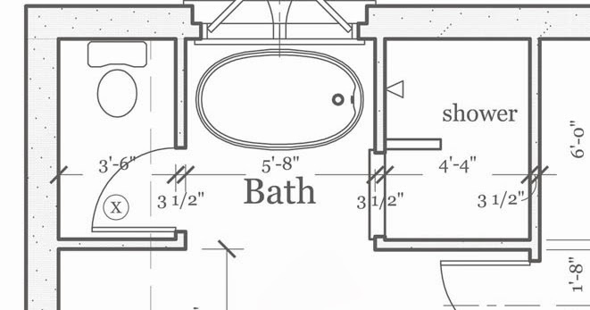 Best Design Ideas: Bathroom Floor Plan Design