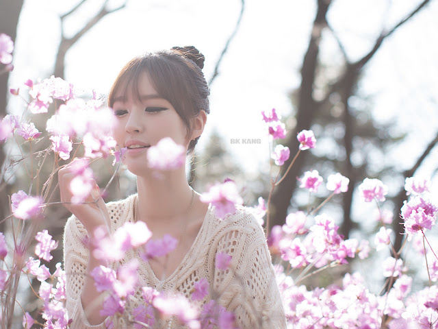 2 Choi Byeol Ha - Outdoor -Very cute asian girl - girlcute4u.blogspot.com