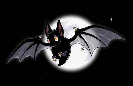 Resultado de imagem para gif morcego