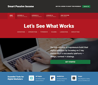 Smart Passive Income WordPress Theme Free Download - Genesis Framework - StudioPress