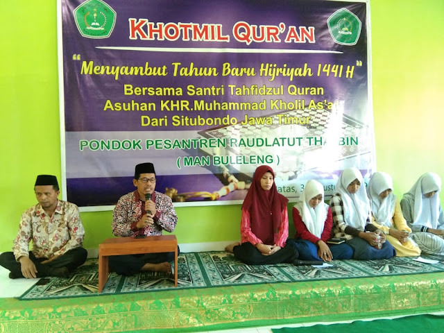 kegiatan tahfidz santri raudlatut thalibin