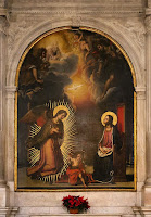 Allori's Annunciation in Pistoia Cathedral