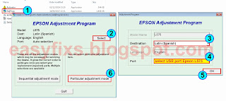 How to reset the waste ink pad counter on Epson ET-4500 - 01