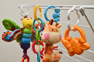 toys on an airer