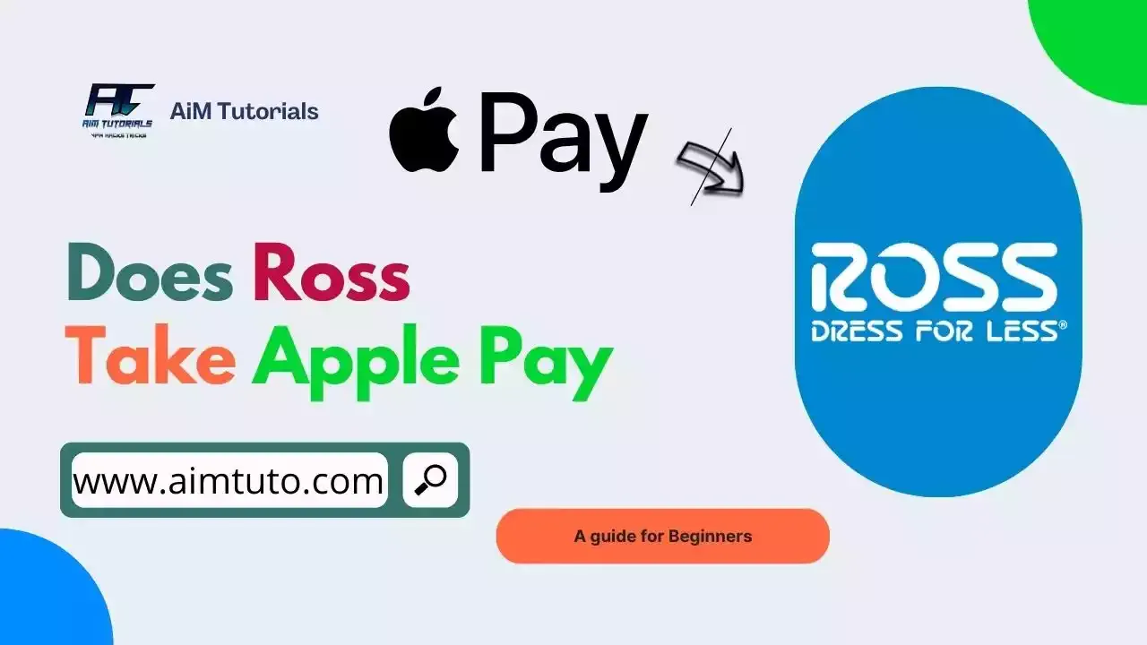 does ross take apple pay