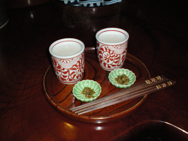 Amazake en Hokone en la ruta Tokaido