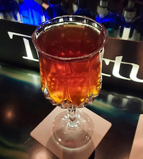 Signature Bourbon Ice Ball Drink - Picture of Sam's Wedge Inn