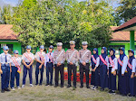Bertajuk Police Goes To School, Kanit Turjawali Sat Lantas Polres Soppeng Irup di MTs Guppi Salotungo