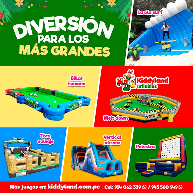 Alquiler de Juegos inflables para Navidad