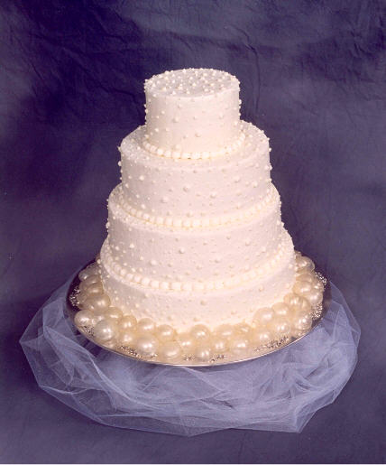 In order to change the appearance of a simple cake that looks fancy