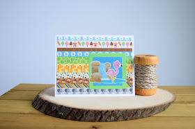 Wild Animal Themed Card by Jess Gerstner featuring Doodlebug At the Zoo