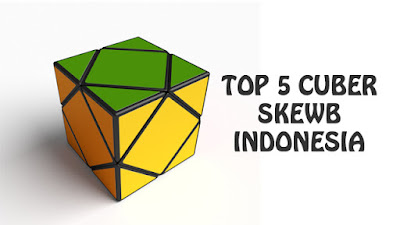 Lima cuber teratas di Indonesia yang mampu menyelesaikan rubik Skewb dengan cepat