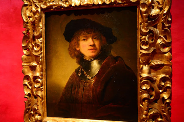 Rembrandt - Autoportrait jeune - 1634