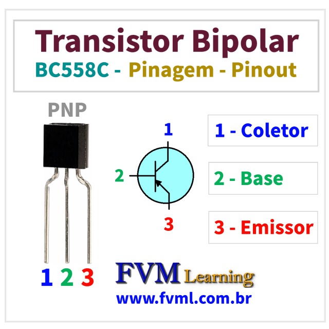 Datasheet-Pinagem-Pinout-transistor-PNP-BC558C-Características-Substituição-fvml