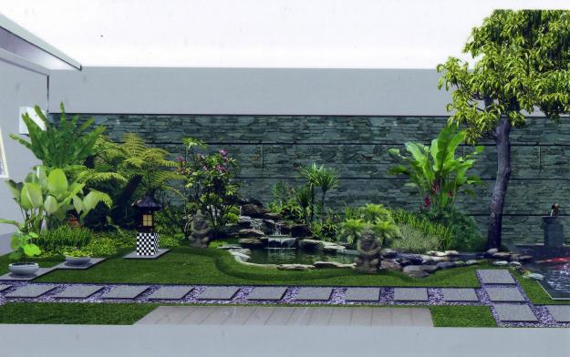 Cara Mudah Membuat Taman Rumah Sederhana  Desain Taman  