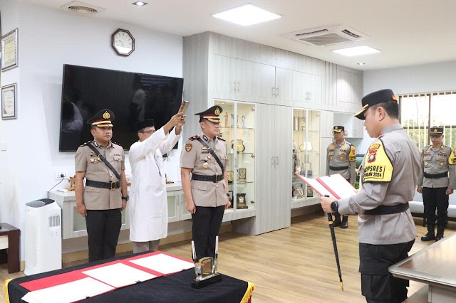 Sertijab Kapolsek Lubuk Baja, dari Kompol Yudi Arvian kepada Kompol Rangga Primazada