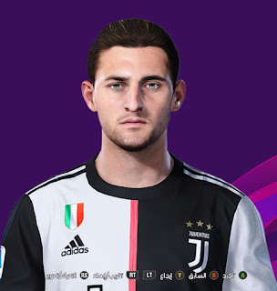 PES 2020 Faces Adrien Rabiot by So PES