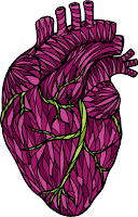 Draw Yonni-Gagarine :  Pink Human Heart