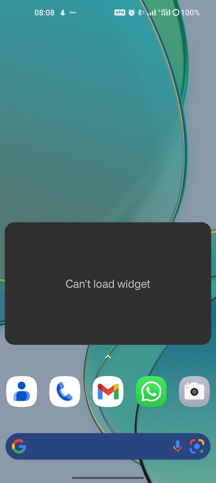 WA WIDGET NOT LOADING BUG ANDROID scaled