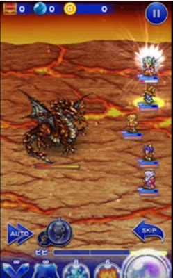 imagen dragon rojo ffrk