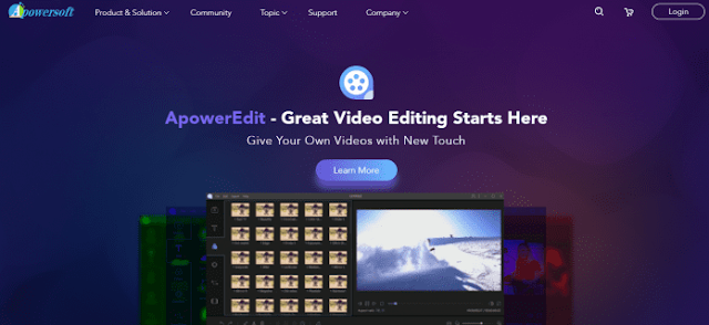 Apowersoft - 15+ Best Video Editing Software For YouTube