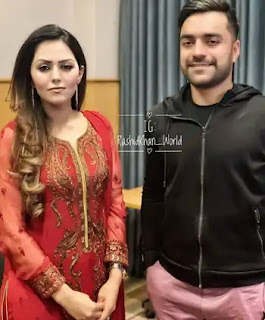 Rashid Khan With Rumored Girlfriend Diva Patang