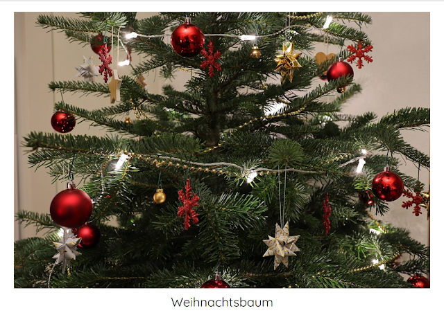 Bild: Weihnachtsbaum zum Ausdrucken in PDF Datei
