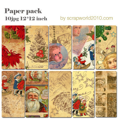 vintage free christmas pattern