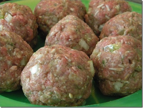 Happy little meatballs
