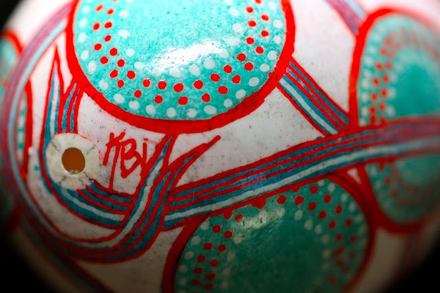 Contemporary Ukrainian Egg, Batik Easter Egg, Russian Egg, Pysanky, Pysanka, pisanki