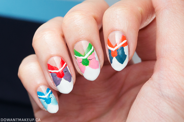 Sailor Moon nail art | Do Want Makeup