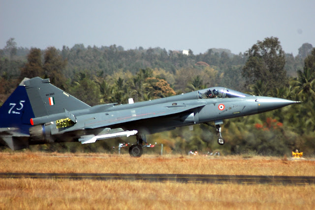 HAL Tejas takeoff