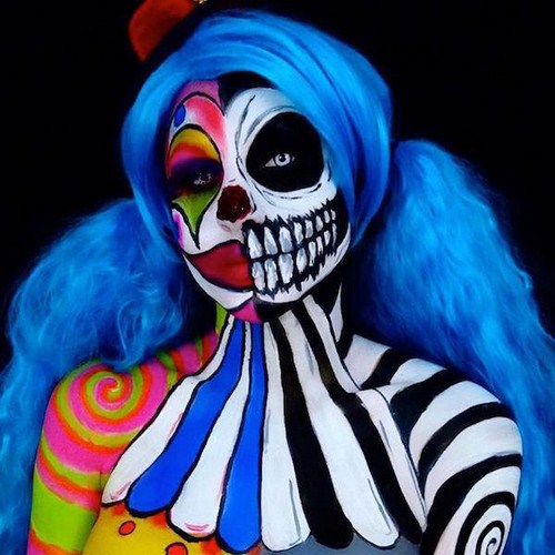 Um mundo de cores e criatividade na Body Painting de Corie Willet